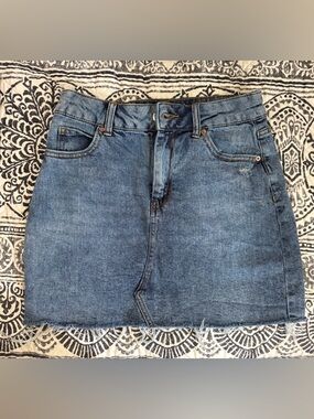 wild fable Blue Denim Mini Skirt